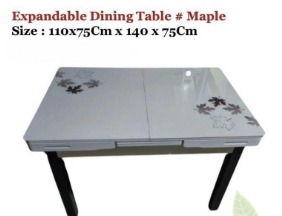 Expandable Dining Table – Maple Design
