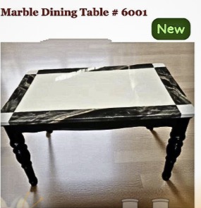 Marble Dining Table #6001